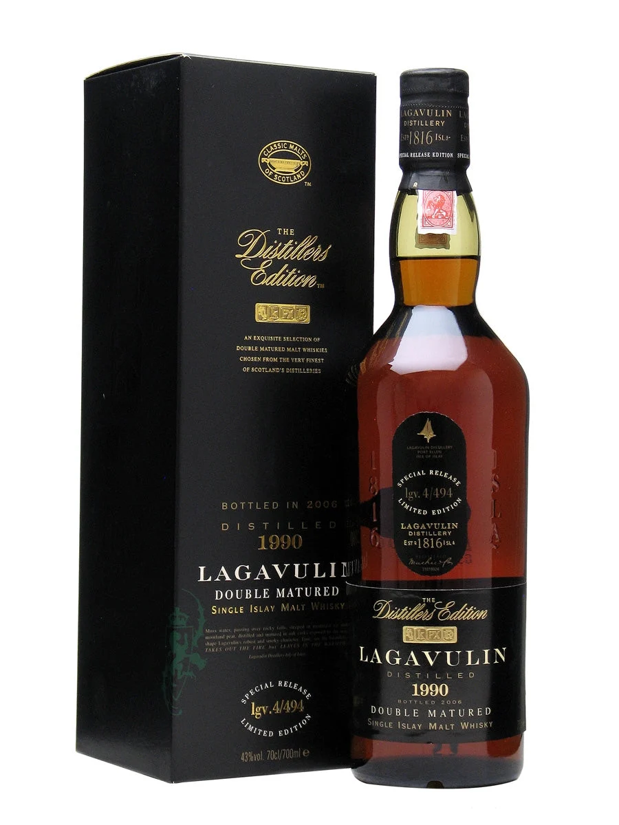 Lagavulin 1990 Distillers Edition Islay Single Malt Scotch Whisky | 700ML - Whiskey