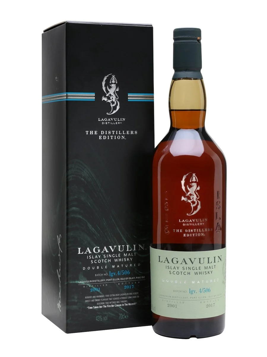 Lagavulin 2001 Distillers Edition Bottled 2017 Islay Single Malt Scotch Whisky - Whiskey