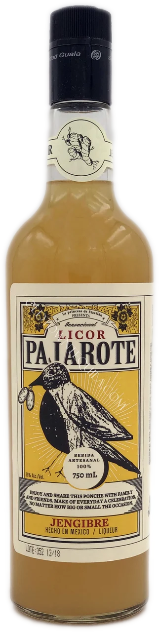 Licor Pajarote Jengibre Liqueur