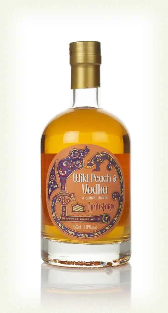 Lindisfarne Wild Peach & Vodka Spirit Drink Liqueur | 500ML