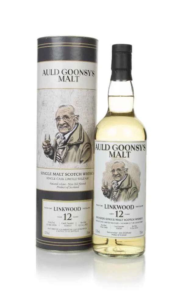 Linkwood 12 Year Old 2008 (cask 303023) - Auld Goonsy's Malt Whisky | 700ML