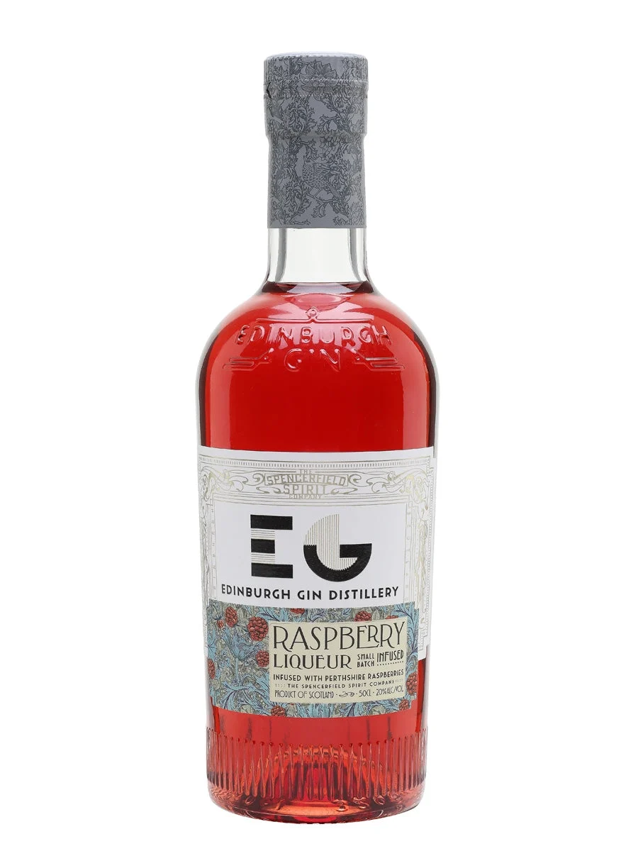 Licor de ginebra y frambuesa de Edimburgo | 500ML