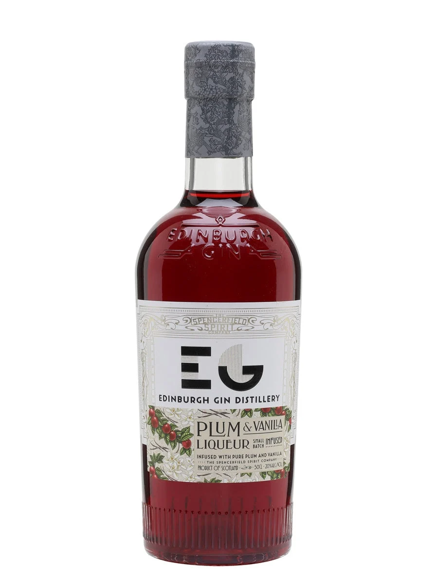 Edinburgh Plum and Vanilla Gin Liqueur | 500ML