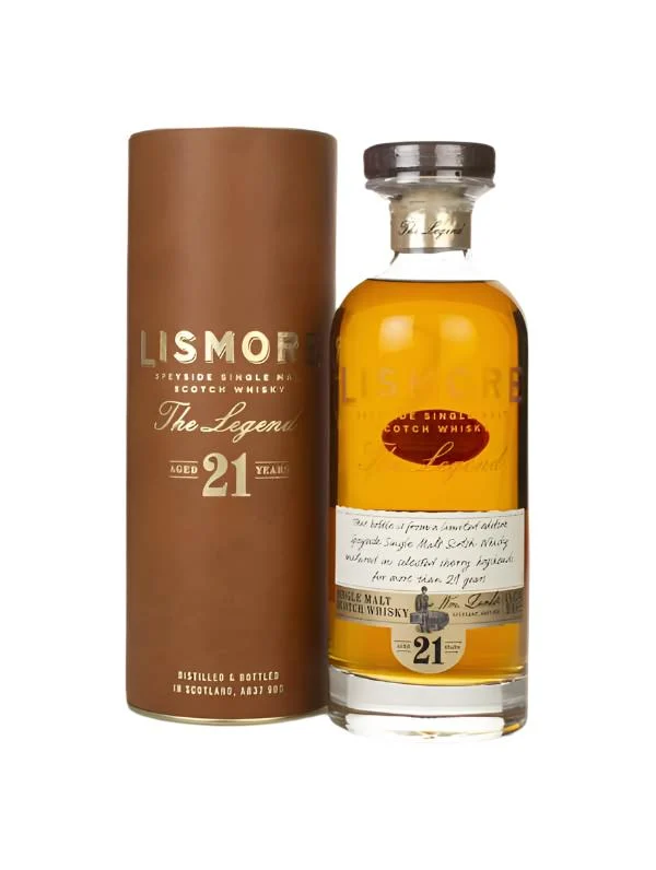 Lismore 21 Year Old - The Legend Scotch Whisky | 700ML