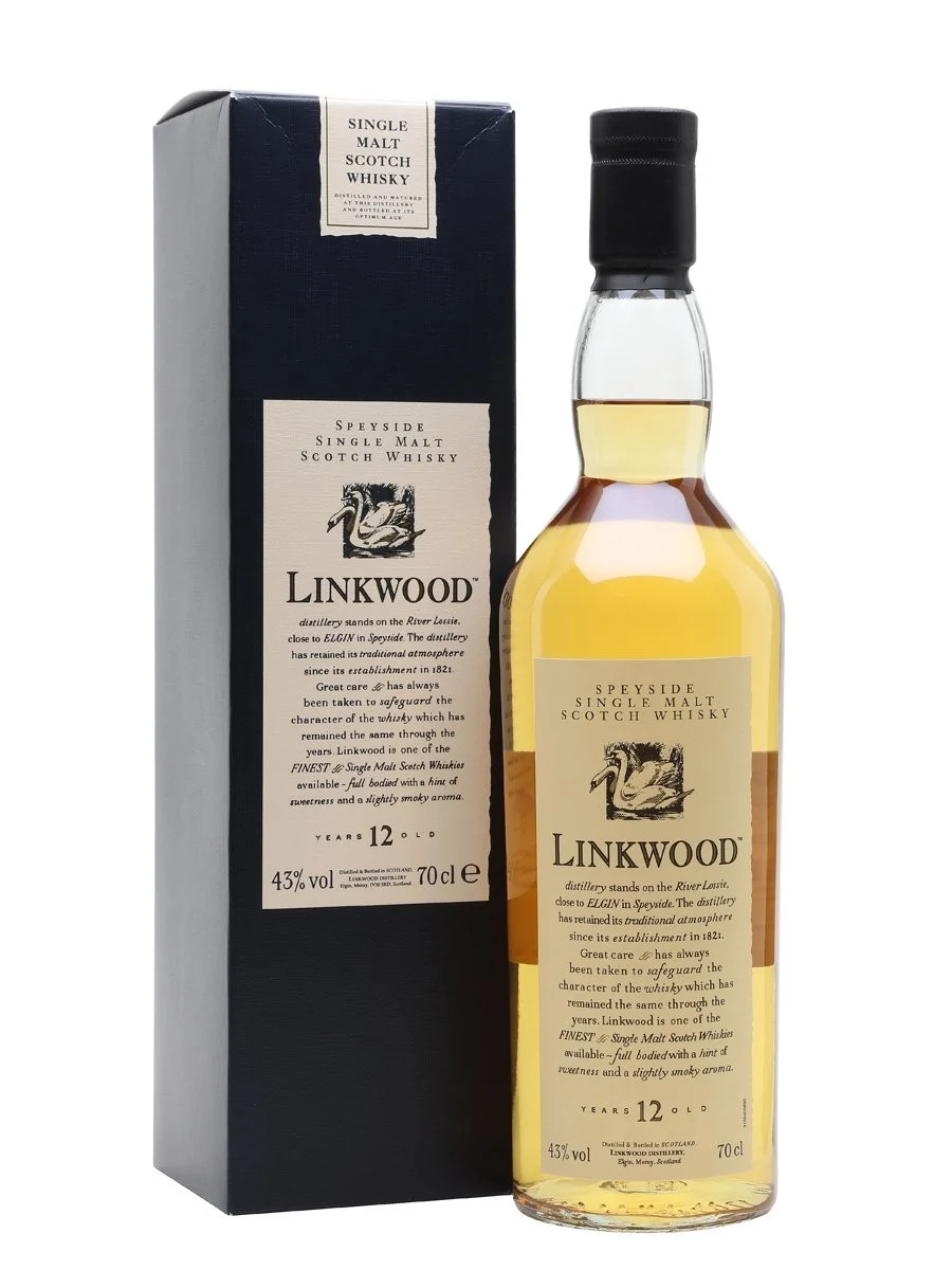 Linkwood 12 Year Old Flora & Fauna Speyside Single Malt Scotch Whisky | 700ML - Whiskey