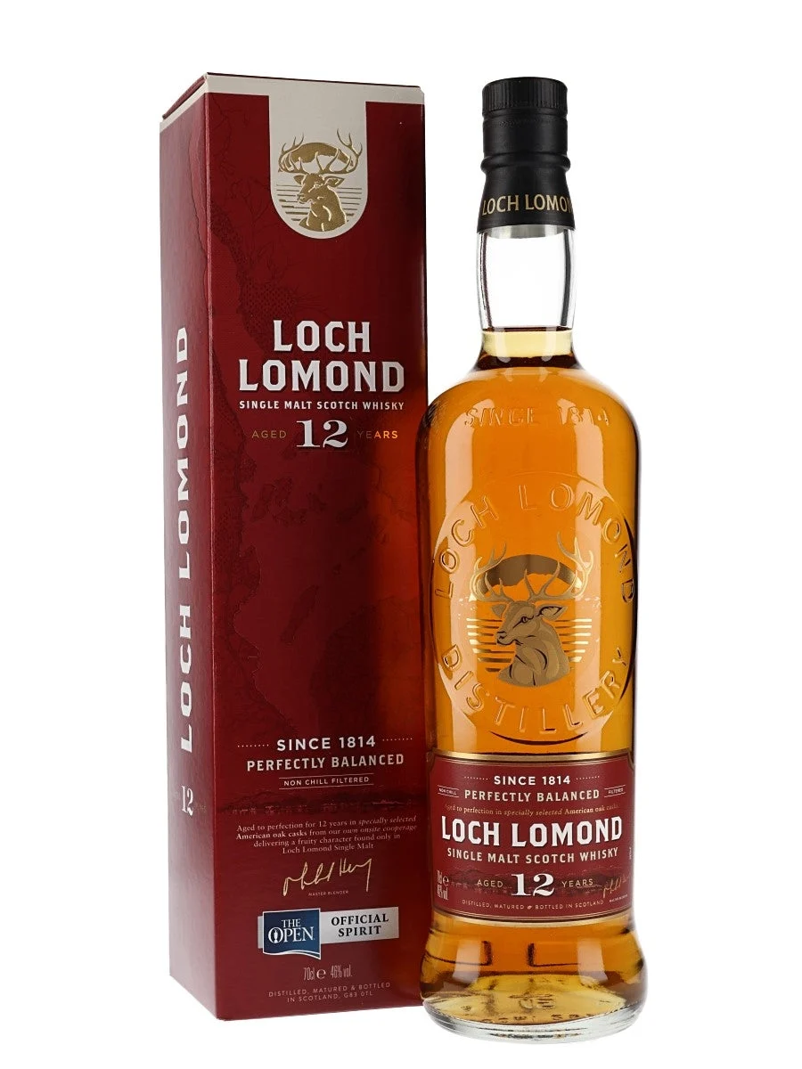 Loch Lomond 12 años, lanzamiento 2020, whisky escocés de malta única Highland | 700ML