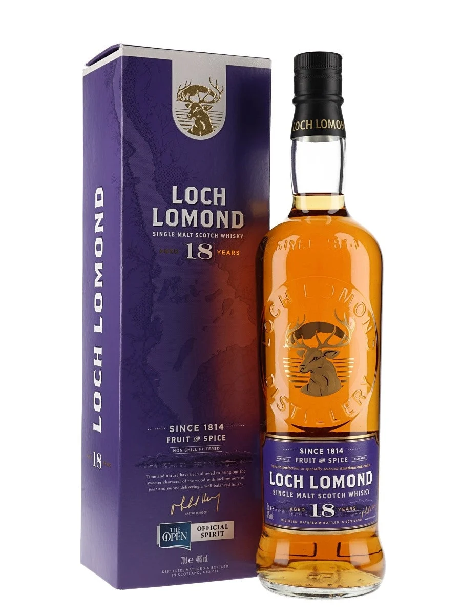 Loch Lomond 18 Year Old Highland Single Malt Scotch Whisky | 700ML - Whiskey