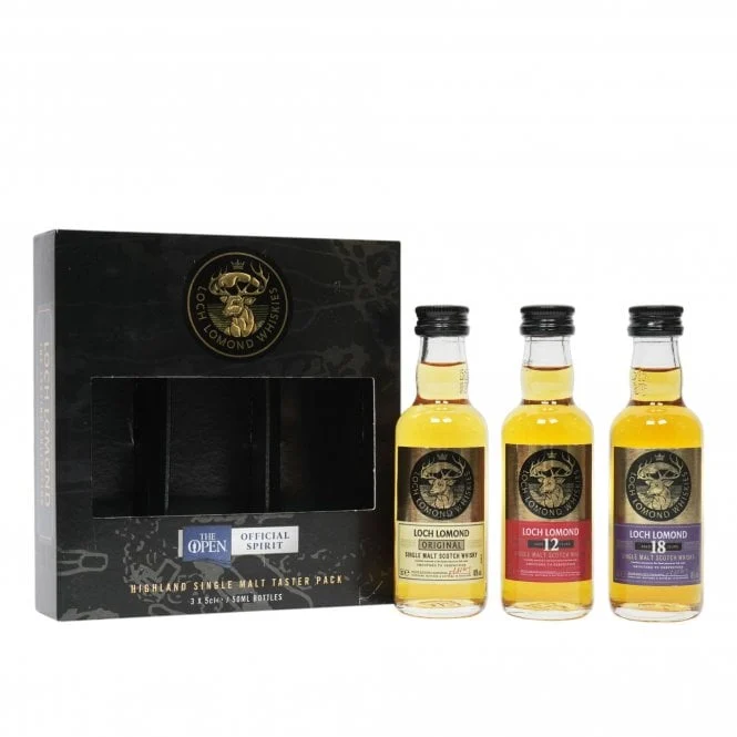 Loch Lomond Gift Pack Highland Single Malt Scotch Whisky - Whiskey