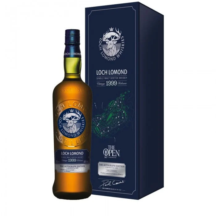 Loch Lomond 1999 Paul Lawrie Autograph Edition Single Malt Scotch Whisky - Whiskey