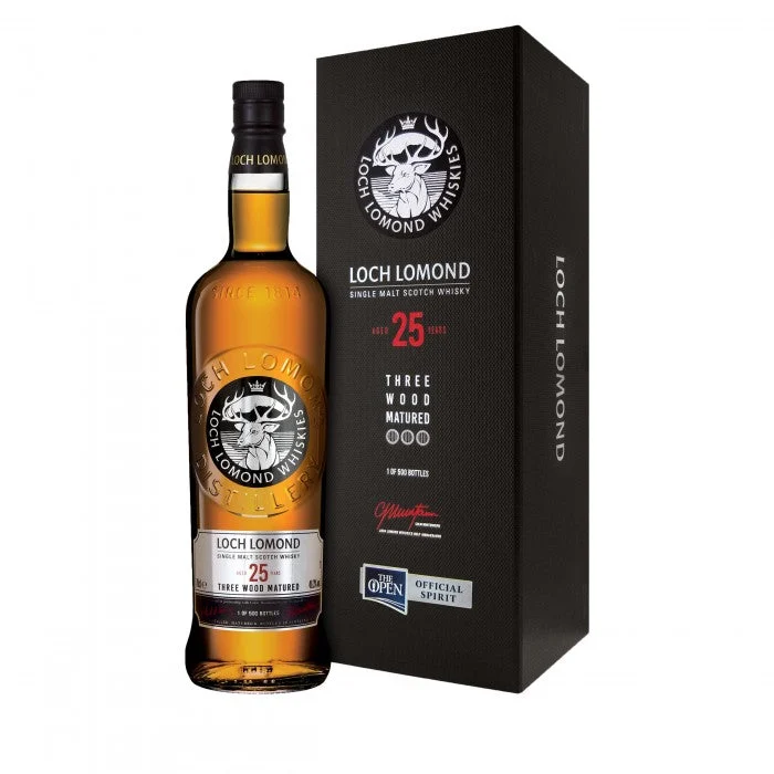 Whisky escocés de pura malta de madera triple Loch Lomond de 25 años | 700ML - Whiskey