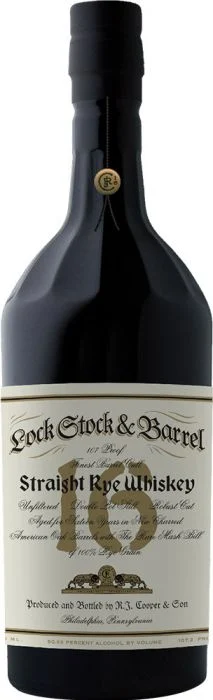 Lock Stock & Barrel 16 Year Old Straight Rye Whiskey - Whisky