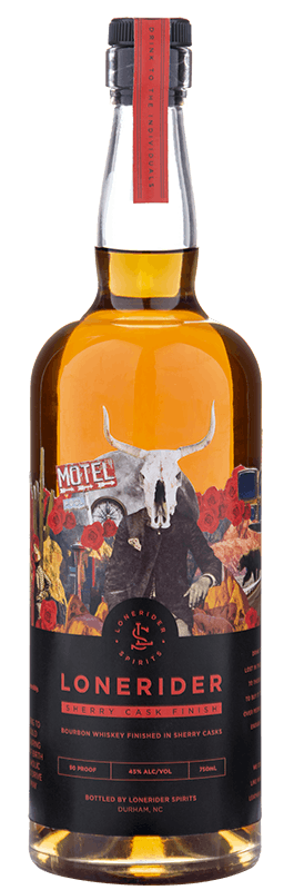 Lonerider Sherry Cask Finish Bourbon Whiskey