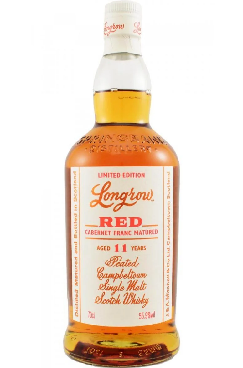 Longrow Red 11 Year Old Cabernet Franc Cask Finish Single Malt Scotch Whisky - Whiskey