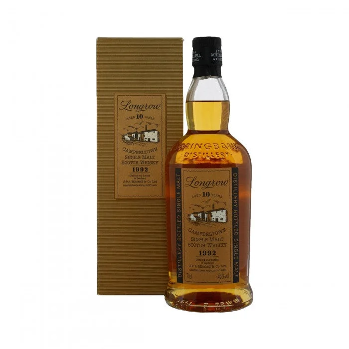 Longrow 1992 10 Year Old Single Malt Scotch Whisky - Whiskey