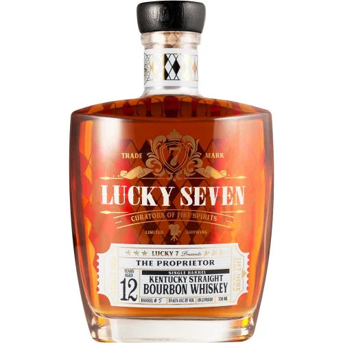 Lucky Seven 'The Proprietor' Whisky Bourbon de un solo barril de 12 años