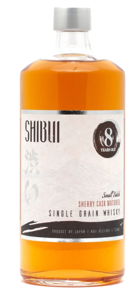 Shibui Single Grain Small Batch Sherry Cask 8 Year Japanese Whisky - Whiskey