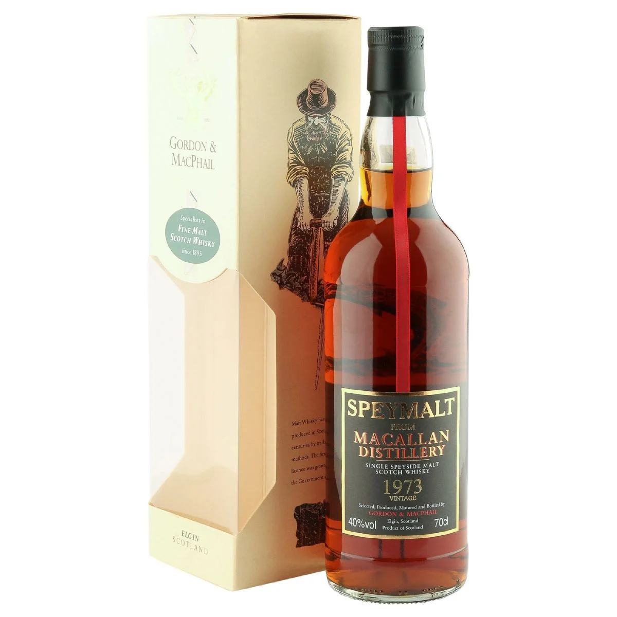 Gordon & MacPhail 1973 Macallan Speymalt 33 Year Old Single Malt Scotch Whisky