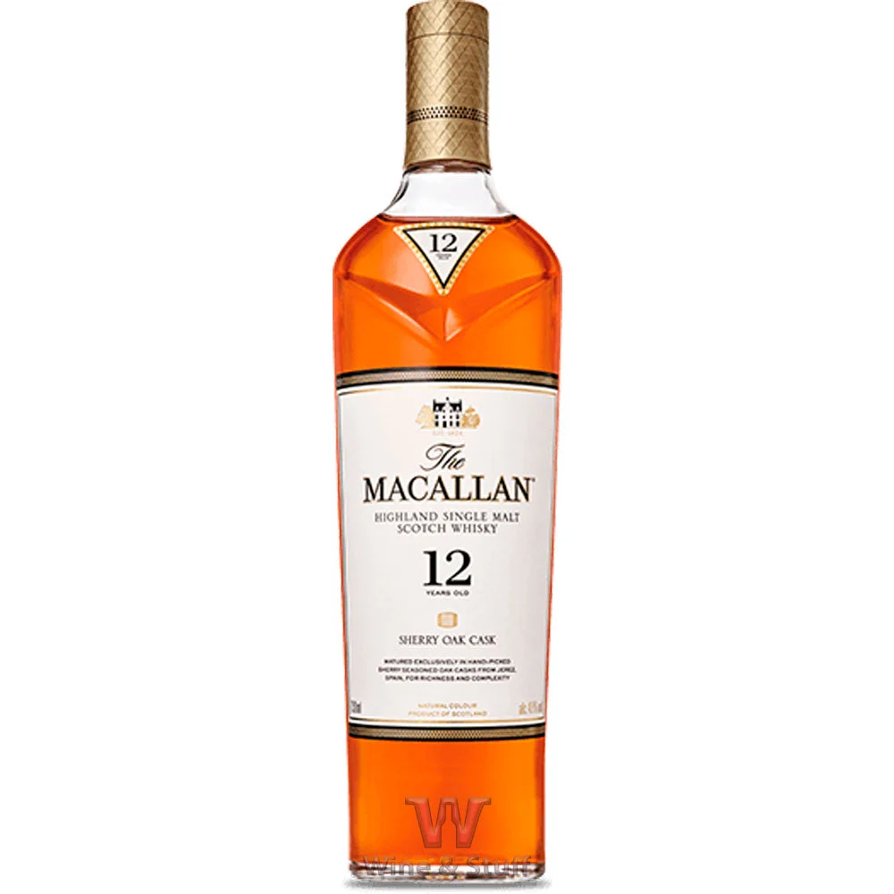 The Macallan Sherry Oak 12 Años - Wine & Stuff