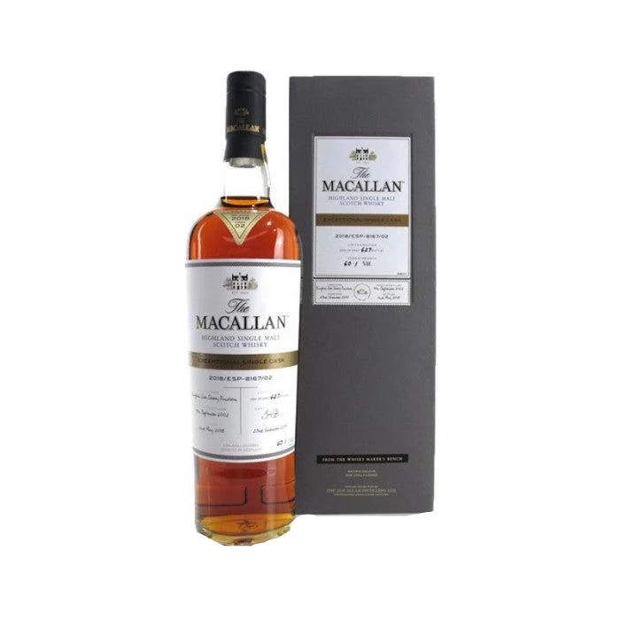 Macallan Exceptional Single Cask #8167/02 Single Malt Scotch Whisky - Whiskey