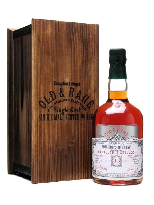 The Macallan 33 Year (Douglas Laing Bottling) Old Single Malt Scotch Whisky - Whiskey