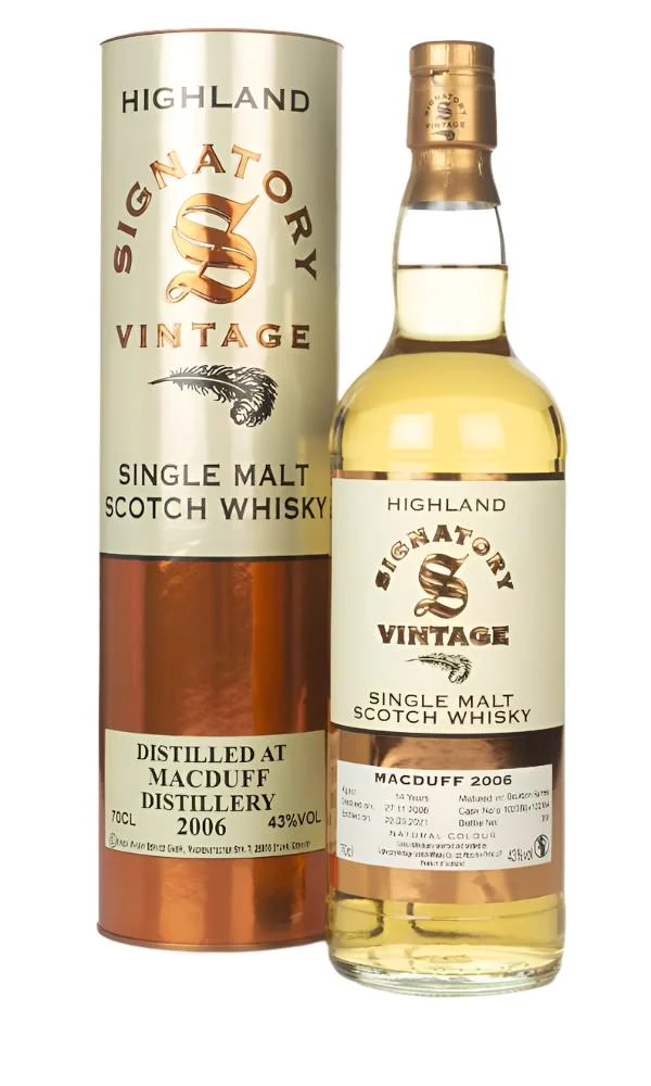 Macduff 14 Year Old 2006 (casks 1023820 & 102384) - Signatory Scotch Whisky | 700ML