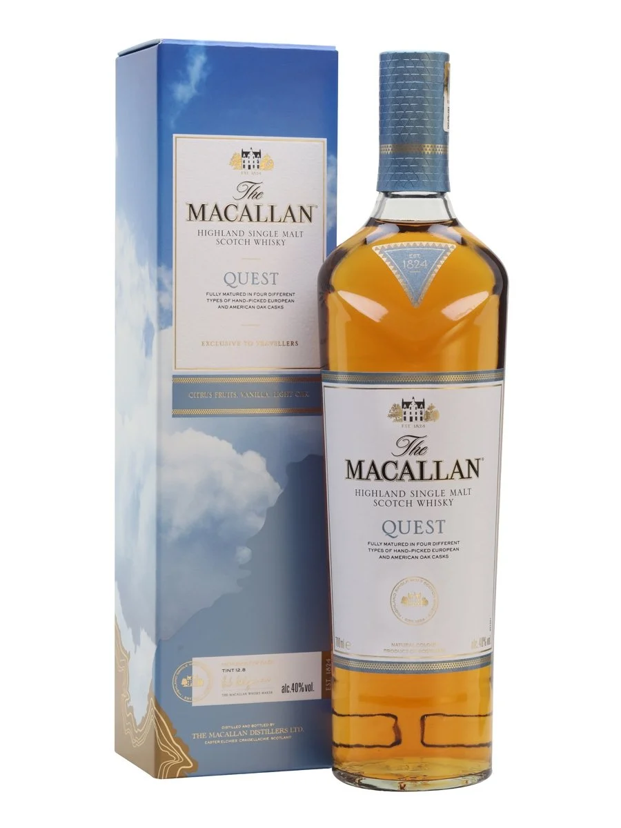 Macallan Quest Highland Single Malt Scotch Whisky | 700ML - Whiskey