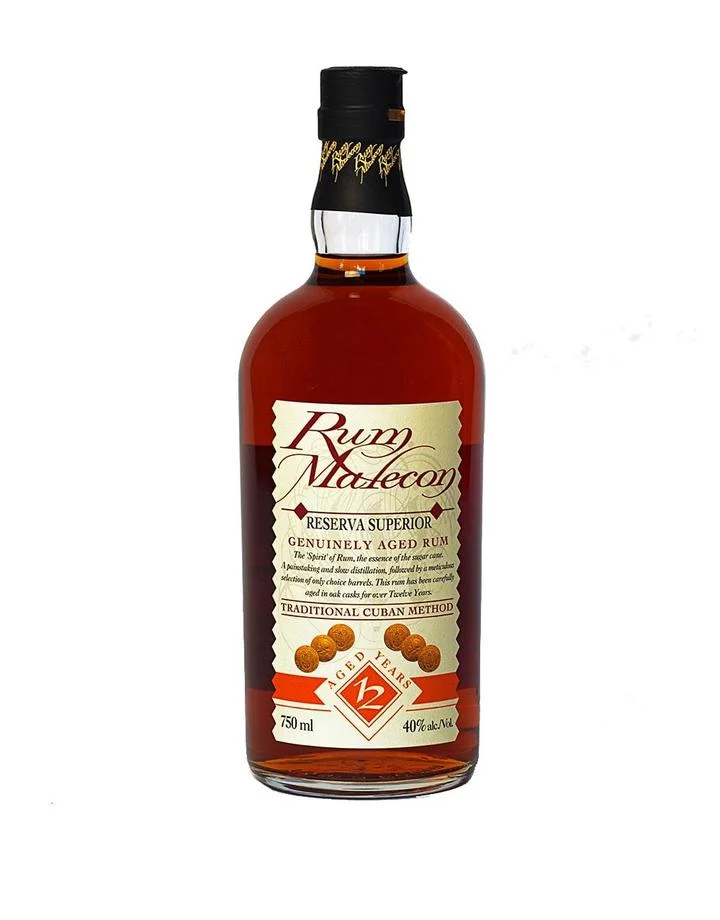 Malecon Reserva Superior 12 Year Old Rum - Ron