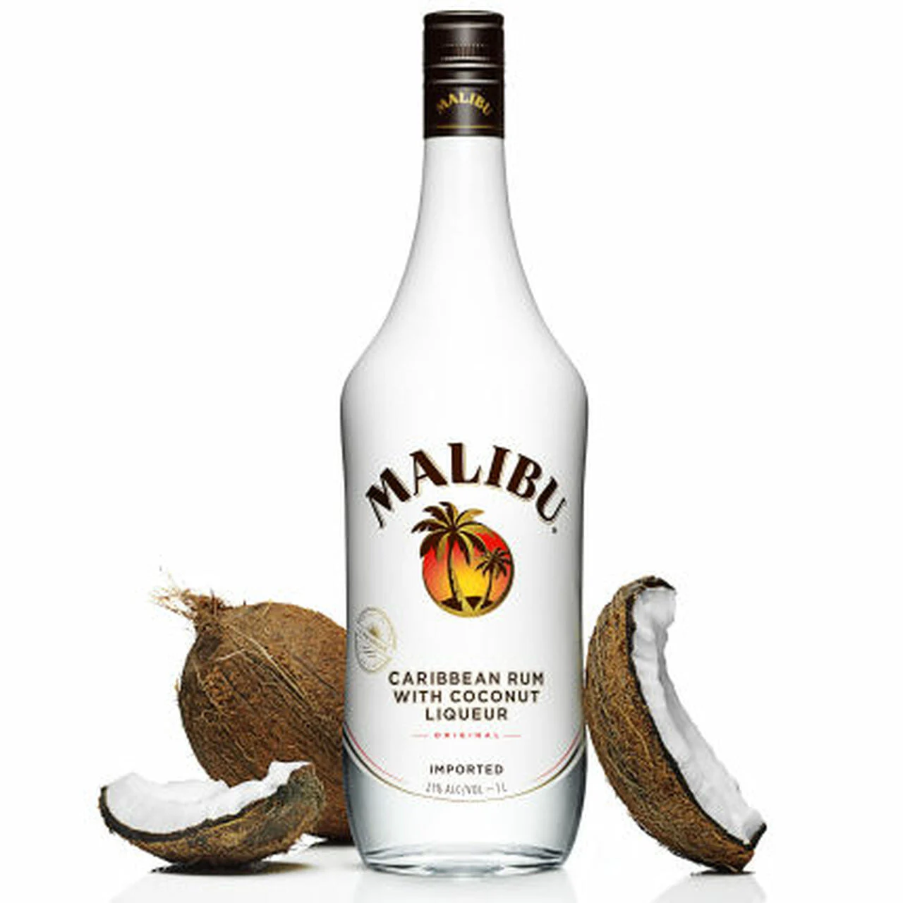 Malibu Original Caribbean Rum With Coconut Liqueur | 1L