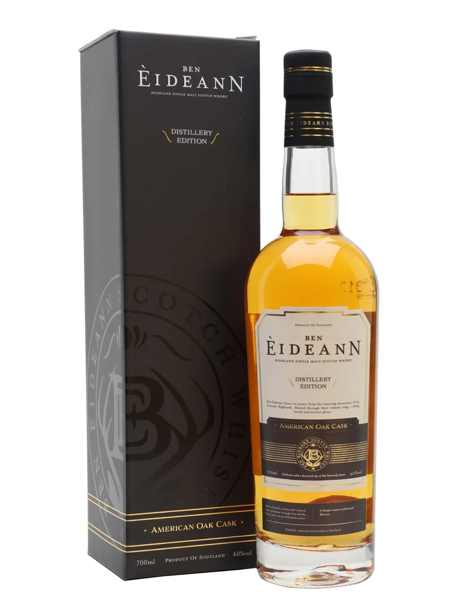 Ben Eideann Distillery Edition Kosher Whisky American Oak Highland Single Malt Scotch Whisky | 700ML - Whiskey