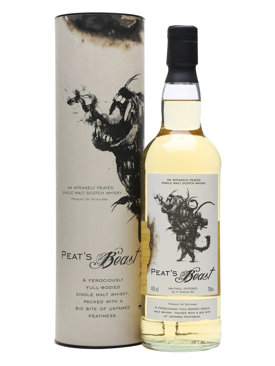 Peat's Beast Single Malt Scotch Whisky | 700ML - Whiskey