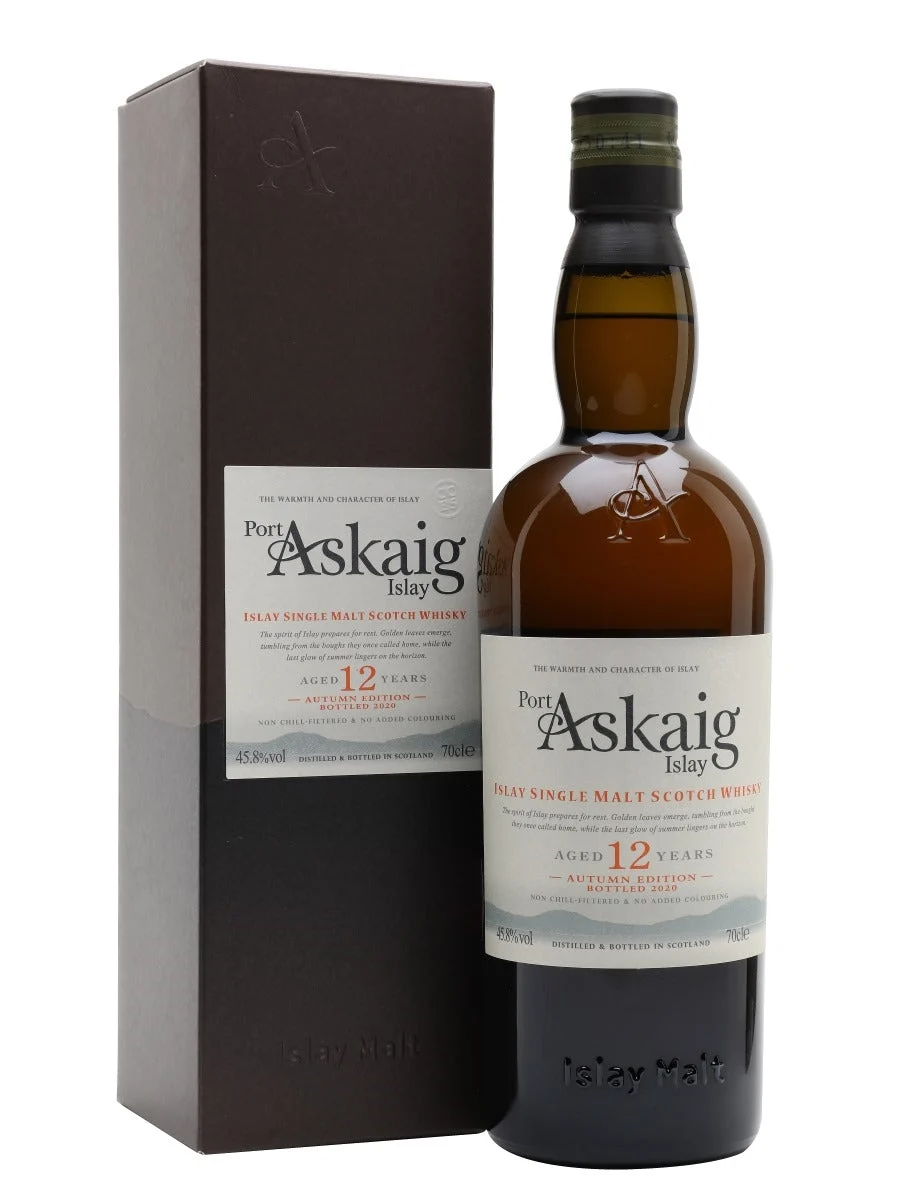 Port Askaig 12 Year Old Autumn Edition Islay Single Malt Scotch Whisky | 700ML - Whiskey