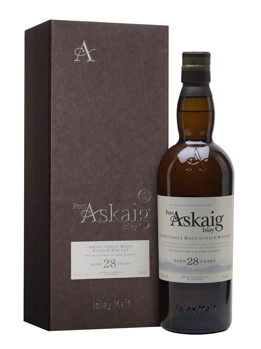 Port Askaig 28 Year Old Islay Single Malt Scotch Whisky | 700ML - Whiskey