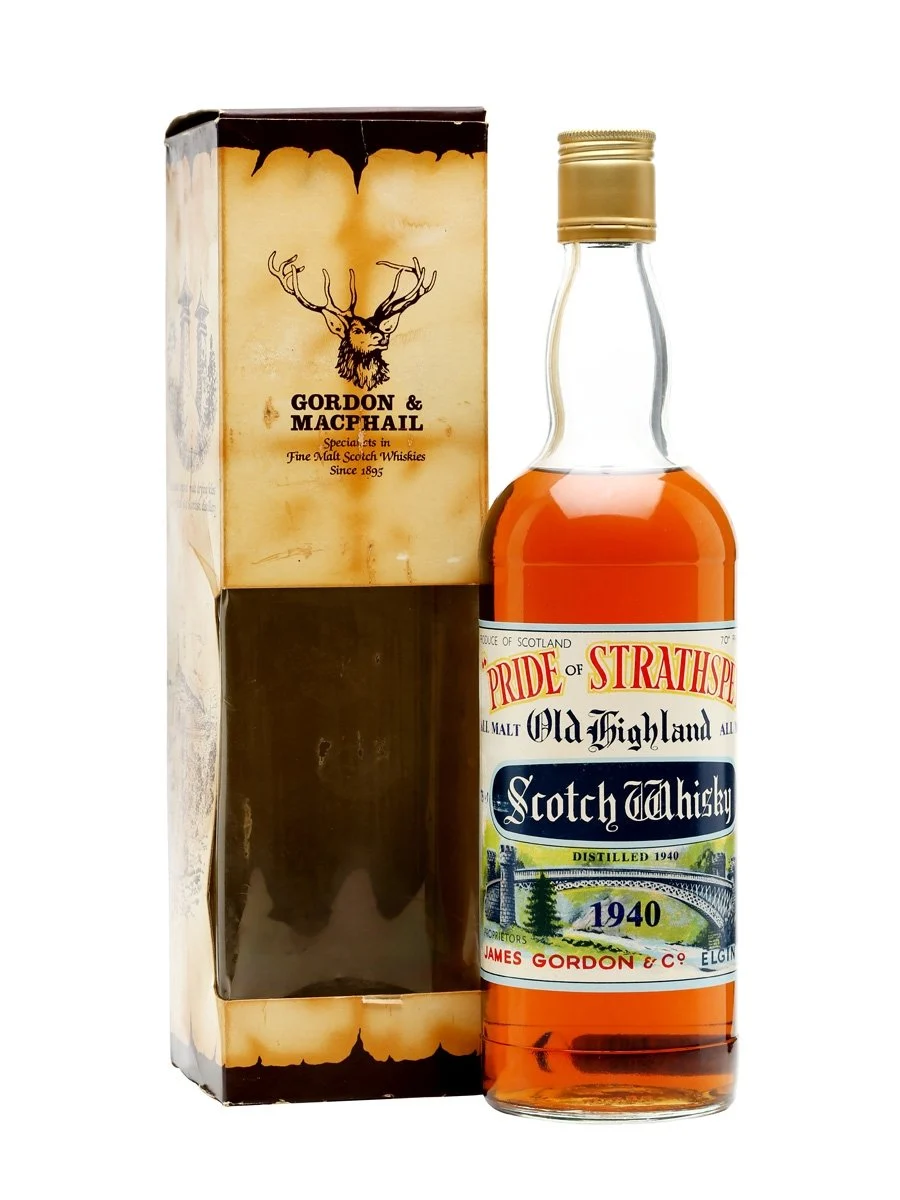 Pride of Strathspey 1940 Bot.1970s Speyside Single Malt Scotch Whisky - Whiskey
