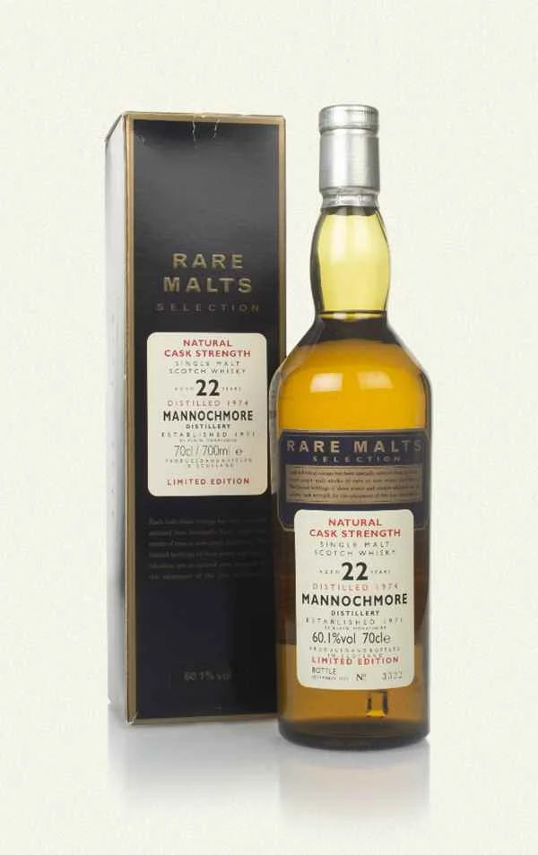 Mannochmore 22 años 1974 - Whisky de malta rara | 700ML