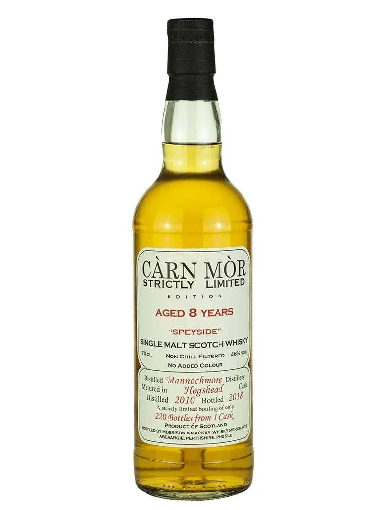 Mannochmore 8 Year Old 2010 - Càrn Mòr Strictly Limited Single Malt Scotch Whisky | 700ML