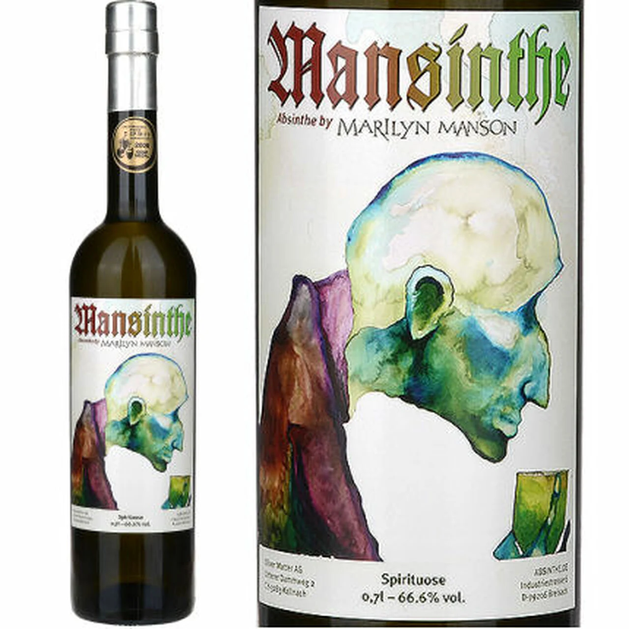 Mansinthe Absinthe Liqueur