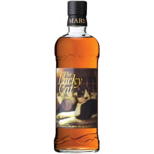 Mars Shinshu The Lucky Cat "Choco" 6th Release Blended Whisky - Whiskey