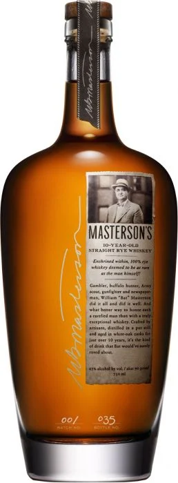 Whisky de centeno puro Masterson's de 10 años