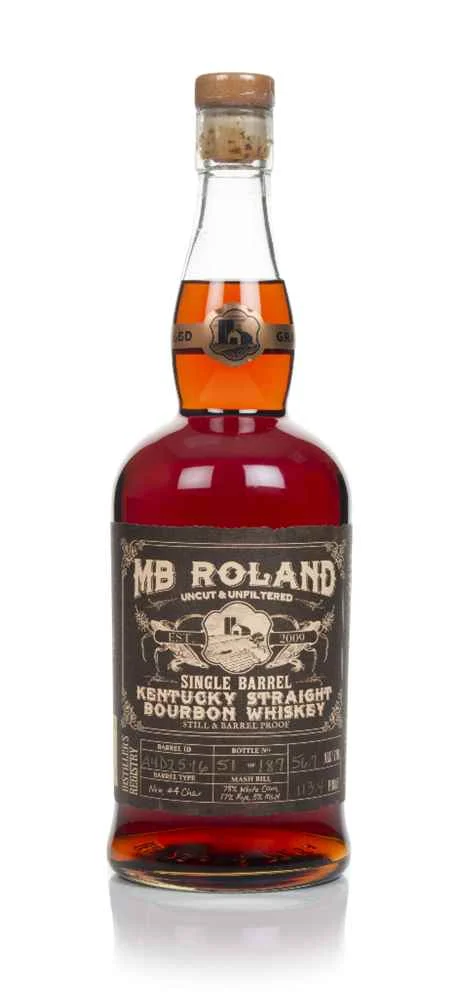 MB Roland Single Barrel Straight Bourbon (56.7%) Whiskey