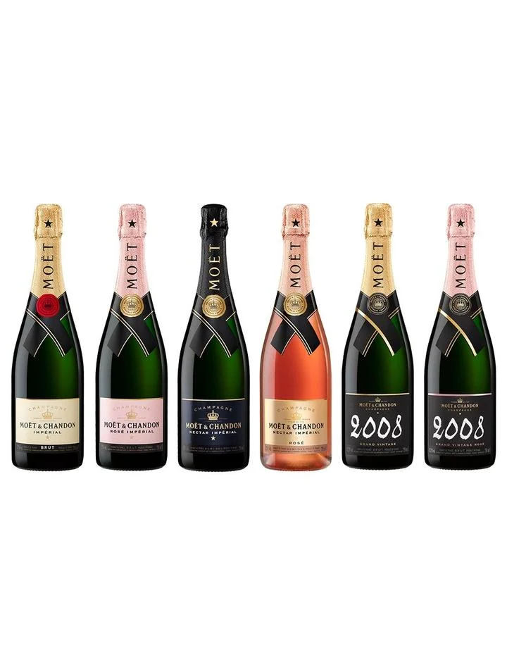 Moët & Chandon Grand Vintage Collection (6 Bottles) Champagne