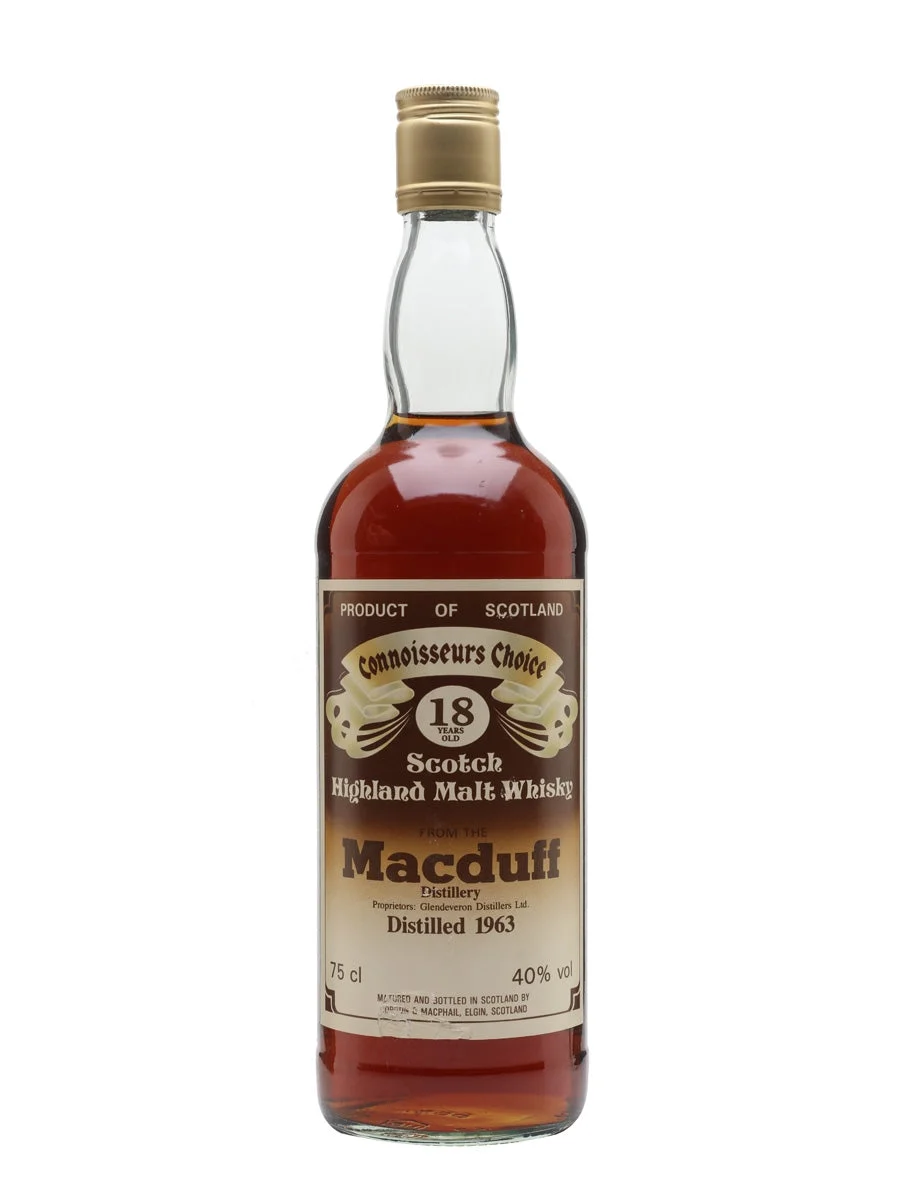 Macduff 1963 18 Year Old Connoisseur's Choice Highland Single Malt Scotch Whisky | 700ML - Whiskey