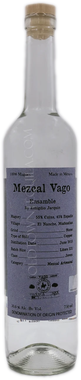 Vago Ensamble by Emigdio Jarquin Cuixe Espadin Joven Mezcal