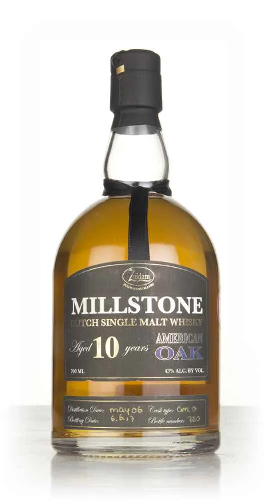Whisky holandés de roble americano Millstone de 10 años | 700ML