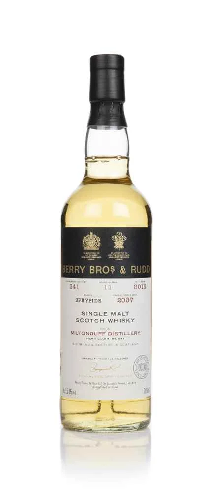 Miltonduff 11 Year Old 2007 (cask 341) - Berry Bros. & Rudd Scotch Whisky | 700ML
