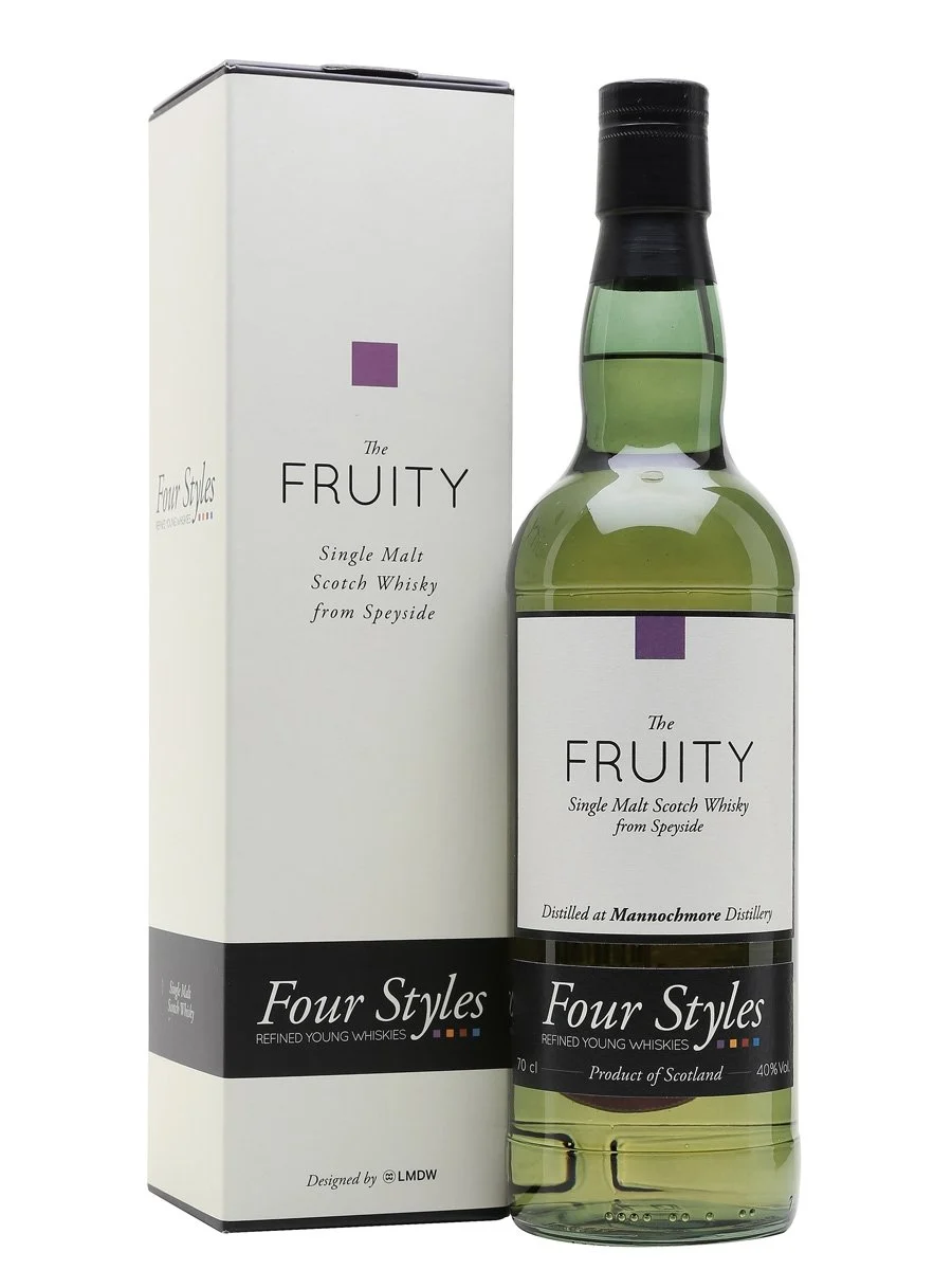 Mannochmore 2012 The Fruity Four Styles Speyside Single Malt Scotch Whisky | 700ML - Whiskey