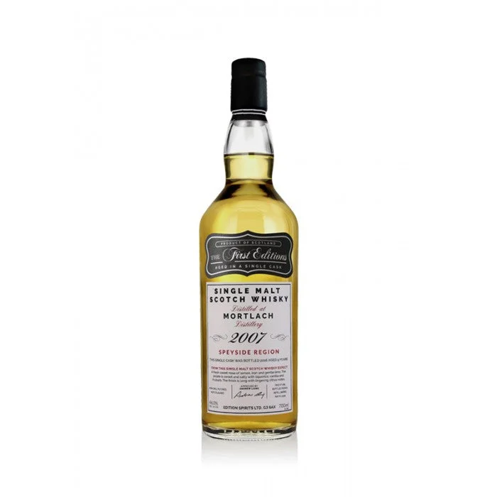 Mortlach 2007 First Editions Speyside Single Malt Scotch Whisky - Whiskey