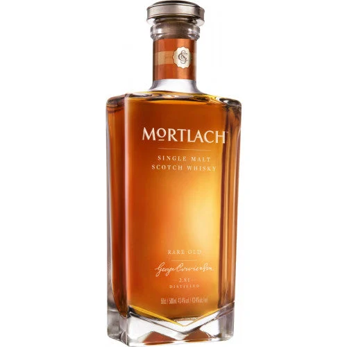 Whisky escocés de malta única raro y añejo Mortlach