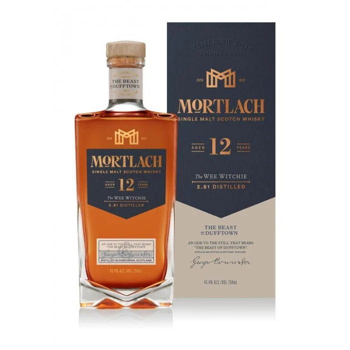 Mortlach 12 Year Old The Wee Witchie Single Malt Scotch Whisky - Whiskey
