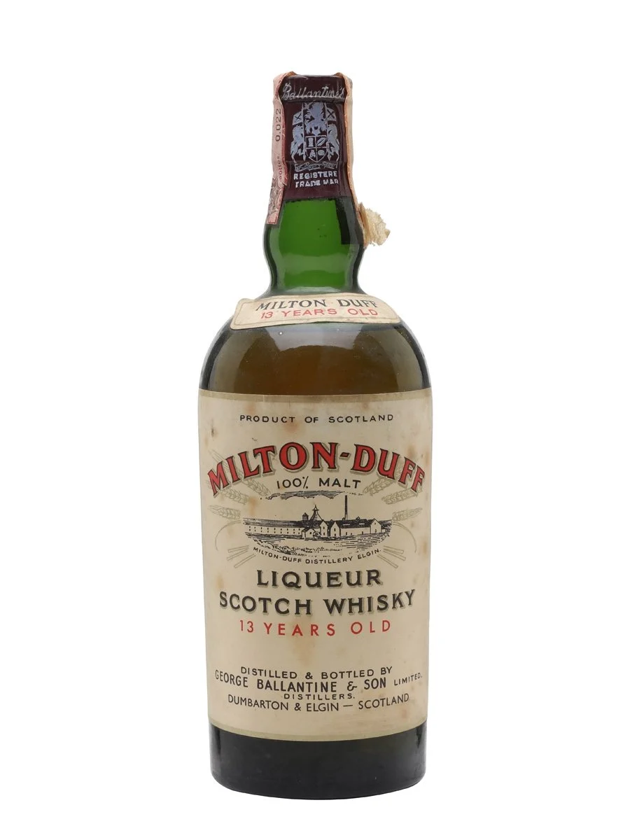 Miltonduff 13 Year Old Bot.1960s Speyside Single Malt Scotch Whisky - Whiskey