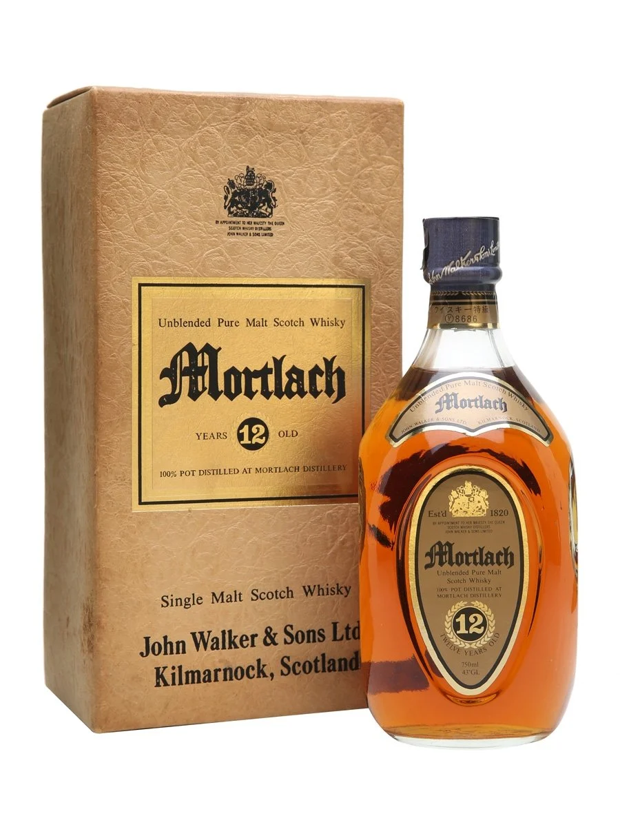 Mortlach 12 Year Old Bot.1980s Speyside Single Malt Scotch Whisky - Whiskey